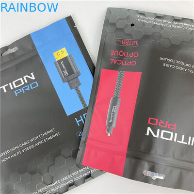 থ্রি সাইড সিলড মাইলার প্যাকেজিং ব্যাগ ফ্ল্যাট প্যাকেজ সিপার সহ 10 টি পর্যন্ত রঙ গ্রহণ করা হয় উপলব্ধ