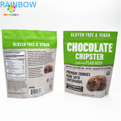 খাদ্য প্যাকেজিং ব্যাগ মসৃণ গন্ধ প্রতিরোধী আর্দ্রতা প্রতিরোধী অ্যালুমিনিয়াম পিই উপাদান স্ন্যাক প্যাকেজিং জন্য