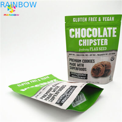 খাদ্য প্যাকেজিং ব্যাগ মসৃণ গন্ধ প্রতিরোধী আর্দ্রতা প্রতিরোধী অ্যালুমিনিয়াম পিই উপাদান স্ন্যাক প্যাকেজিং জন্য