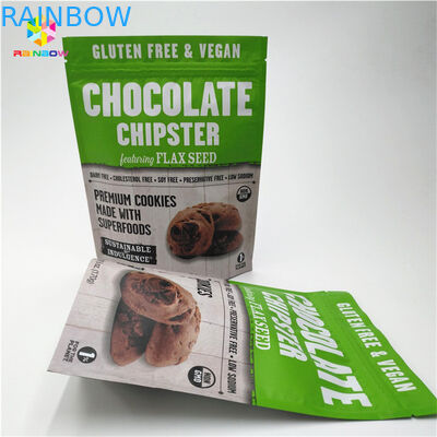 খাদ্য প্যাকেজিং ব্যাগ মসৃণ গন্ধ প্রতিরোধী আর্দ্রতা প্রতিরোধী অ্যালুমিনিয়াম পিই উপাদান স্ন্যাক প্যাকেজিং জন্য