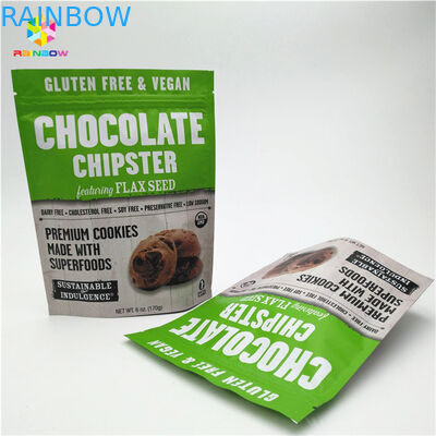 খাদ্য প্যাকেজিং ব্যাগ মসৃণ গন্ধ প্রতিরোধী আর্দ্রতা প্রতিরোধী অ্যালুমিনিয়াম পিই উপাদান স্ন্যাক প্যাকেজিং জন্য