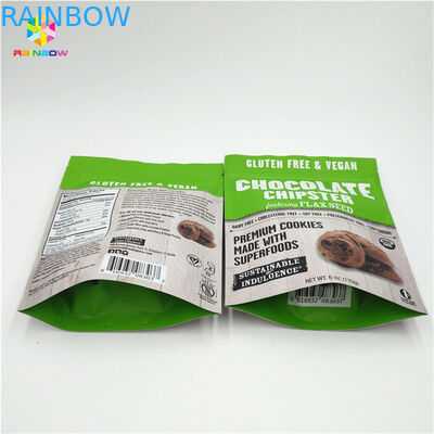 খাদ্য প্যাকেজিং ব্যাগ মসৃণ গন্ধ প্রতিরোধী আর্দ্রতা প্রতিরোধী অ্যালুমিনিয়াম পিই উপাদান স্ন্যাক প্যাকেজিং জন্য