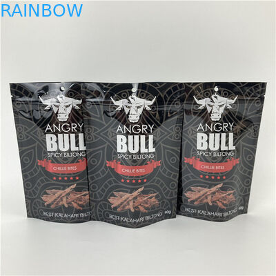 সিপার গ্রাভারের সাথে ফুটো-প্রমাণ স্ট্যান্ড আপ প্যাকেট/ডিজিটাল প্রিন্টেড প্যাকেজিং প্যাকেট