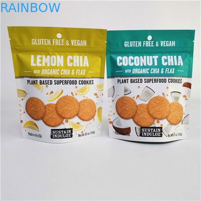 কাস্টম লোগো মুদ্রিত অ্যালুমিনিয়াম ফয়েল মাইলার ডয়প্যাক