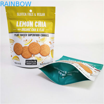 কাস্টম লোগো মুদ্রিত অ্যালুমিনিয়াম ফয়েল মাইলার ডয়প্যাক