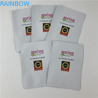 লিক প্রুফ থ্রি সাইড সিলড মাইলার প্যাকেজিং ব্যাগ সিপার কাস্টমাইজড সাইজ ডিজাইন সহ