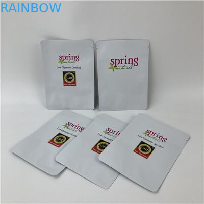 লিক প্রুফ থ্রি সাইড সিলড মাইলার প্যাকেজিং ব্যাগ সিপার কাস্টমাইজড সাইজ ডিজাইন সহ