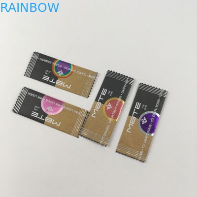 ফ্রিজে খাবার জন্য খালি নমনীয় স্তরিত সিলড বালিশ ব্যাগ চকলেট স্যাকেট