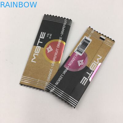 ফ্রিজে খাবার জন্য খালি নমনীয় স্তরিত সিলড বালিশ ব্যাগ চকলেট স্যাকেট