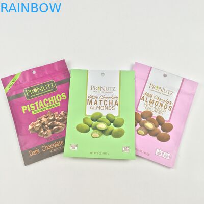 কাস্টম ম্যাট স্ট্যান্ড আপ পকেট অ্যালুমিনিয়াম ফয়েল মাইলার ব্যাগ পাউডার প্যাকেজিং