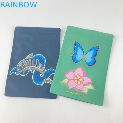 কাস্টম তৈরি স্পট ইউভি স্ট্যান্ড আপ প্যাকেট চকলেট বাদাম প্লাস্টিকের প্যাকেজিং ব্যাগ