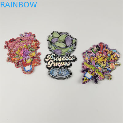 ডাই কাট ৩.৫ গ্রাম বিশেষ আকৃতির ব্যাগ কুকিজ ক্যান্ডি স্ন্যাক স্ট্যান্ড আপ জিপার ব্যাগ