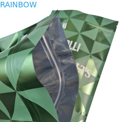 স্ট্যান্ড আপ প্লাস্টিক প্যাকেজিং জন্য শরীরের স্ক্রাব পকেট স্নান লবণ প্রাকৃতিক Soak Mylar ব্যাগ সঙ্গে জিপার