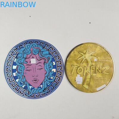 অনিয়মিত 3.5g 7g মাইলার ব্যাগগুলি ভিতরে জিপার সহ মুদ্রণ অ্যালুমিনিয়াম ফয়েল গন্ধ প্রতিরোধী ভোজ্য প্লাস্টিকের প্যাকেট