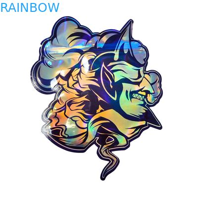 ক্যান্ডি, ভেষজ, শুকনো ফুল, গামি, বিস্কুট, চিনি এবং শিশু-প্রতিরোধী প্যাকেজিংয়ের জন্য জিপার সহ নরম টাচ হলোগ্রাফিক মাইলার ব্যাগ