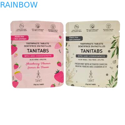 কাস্টম অ্যালুমিনিয়াম ফয়েল কসমেটিক স্যাকেট 5ml-20ml তাপ সীল প্যাকেজিং