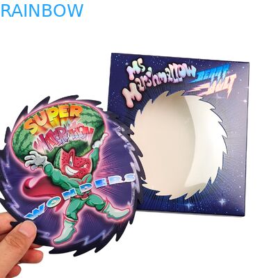 ক্যান্ডি গামি প্যাকেজিংয়ের জন্য কাস্টম 3.5g-28g মাইলার ব্যাগ