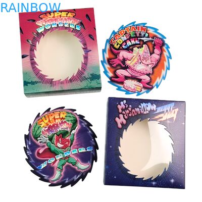 ক্যান্ডি গামি প্যাকেজিংয়ের জন্য কাস্টম 3.5g-28g মাইলার ব্যাগ