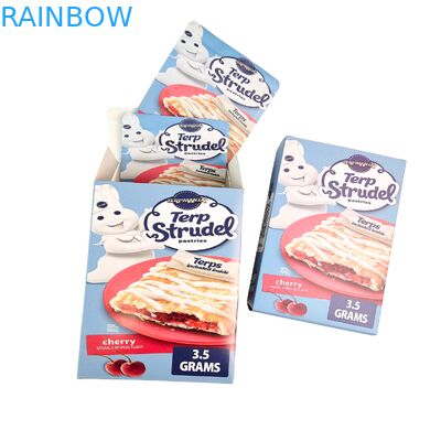 কাস্টম 3.5g 7g 14g গন্ধ প্রতিরোধী Mylar ব্যাগ বক্স সঙ্গে