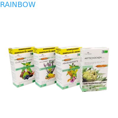 বায়োডেগ্রেডেবল ভাঁজযোগ্য ক্রাফ্ট পেপার বক্স ফুড গ্রেড এমবসড স্টোরেজ প্যাকেজিং ক্যান্ডেল ক্যান্ডি ভাঁজযোগ্য কার্ডবোর্ড বক্স