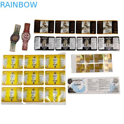 আঠালো ভিনাইল পিভিসি পেপার স্টিকার জলরোধী ইউভি হলোগ্রাম মুদ্রিত ব্যক্তিগতকৃত লোগো প্যাকেজিং লেবেল স্ক্র্যাপবুক কাগজের জন্য