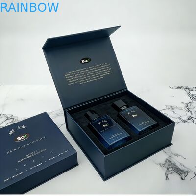 পাইকারি কাস্টম বিলাসবহুল কসমেটিক ফোল্ডার চৌম্বকীয় উপহার ইভিএ ফোম সন্নিবেশ ম্যাট ল্যামিনেশন পারফিউম কারুশিল্পের জন্য বায়োডেগ্রেডেবল উপাদান