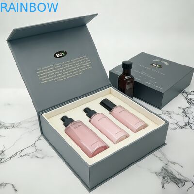 কসমেটিক প্যাকেজিংয়ের জন্য কাস্টম লোগো বিলাসবহুল বৃহৎ ম্যাট পেপারবোর্ড বায়ोडिग্ৰেডেবল ম্যাগনেটিক ক্লোজার ফোল্ডিং বক্স প্যাকেজ