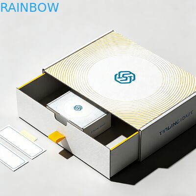 কাস্টম বায়োডিগ্রেডেবল উপহার মেলিং ফোল্ডার, ম্যাট ল্যামিনেশন এবং কাস্টম লোগো সহ