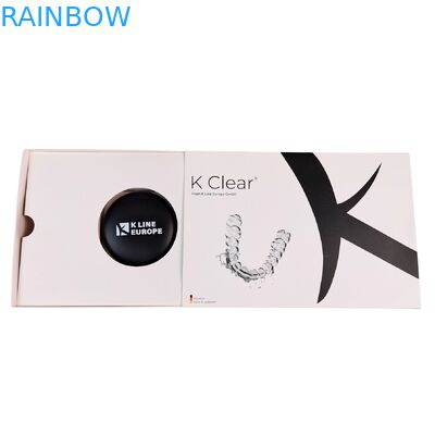 কারখানার কাস্টম সাইজের বায়োডিগ্রেডেবল ফোল্ডার, ক্রাফট পেপার, খালি দাঁতের অ্যালাইনার কেস, ঘড়ি, জুয়েলারি উপহার, এমবসিং সহ ম্যাগনেটিক বক্স