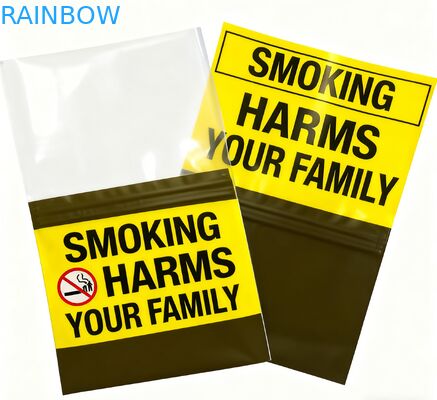 প্রি-রোলড ব্যাগ জিপলক খাদ্যযোগ্য খাদ্য প্যাকেজিং খাদ্য গ্রেড থ্রি সাইড সিল पाउच তামাকের জন্য প্লাস্টিক মylar ব্যাগ