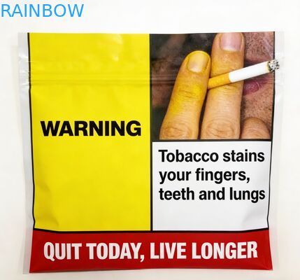 প্রি-রোলড ব্যাগ জিপলক খাদ্যযোগ্য খাদ্য প্যাকেজিং খাদ্য গ্রেড থ্রি সাইড সিল पाउच তামাকের জন্য প্লাস্টিক মylar ব্যাগ