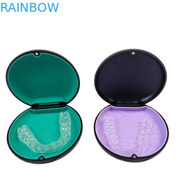 কাস্টম লাক্সারি ম্যাগনেটিক ডেন্টাল ব্রেসেস কিট বক্স, 350 গ্রাম পুরুত্ব সহ অর্থোডন্টিক অ্যালাইনার প্যাকেজিং বক্স