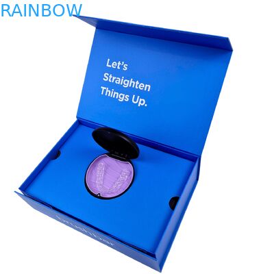 অর্থোডন্টিক অ্যালাইনার প্যাকেজিংয়ের জন্য 350 গ্রাম পুরুত্বের সাথে কাস্টমাইজড ভাঁজযোগ্য চৌম্বকীয় ডেন্টাল ব্রেসেস কিট বক্স