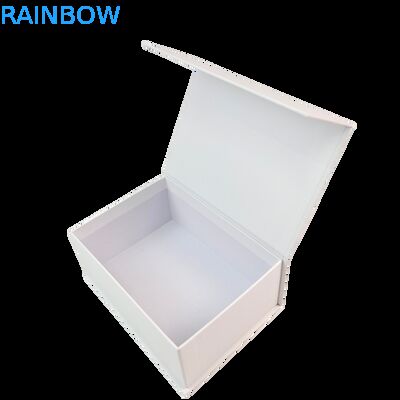 কাস্টম ভাঁজযোগ্য চুম্বকীয় বন্ধ উপহারের বাক্স ফ্ল্যাট প্যাক ম্যাগনেটিক পেপার কার্ডবোর্ড পোশাকের উপহারের জন্য চুম্বক বন্ধ