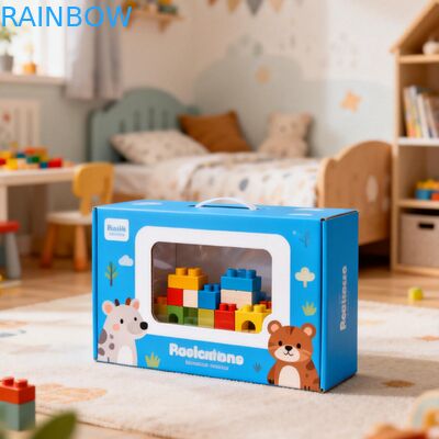 খাবার প্যাকেজিংয়ের জন্য ক্লিয়ার উইন্ডো ডিসপ্লে এবং 350 গ্রাম পুরুত্বের সাথে কাস্টম সাইজের কাগজের বাক্স