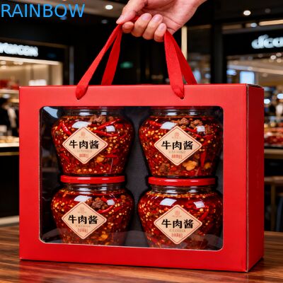 স্বনির্ধারিত স্বচ্ছ উইন্ডোজ পার্টি উপহার বক্স সঙ্গে পোর্টেবল উপহার কাগজ বক্স মিষ্টি কুকি ডোনাট বক্স হ্যান্ডেল সঙ্গে কাগজ বক্স