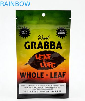 খালি শিশু প্রতিরোধী পুনর্ব্যবহারযোগ্য অ্যালুমিনিয়াম ফয়েল মাইলার ফুড গ্রেড গন্ধবিহীন সিগার রোলিং ফয়েল তামাক পকেট