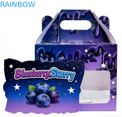 Custom 3.5 Mylar Bag Come With Display Box For Flower Candy Cookie Gummy Packaging Child Resistant 3.5g 7g 14g Die Cut Mylar Bag