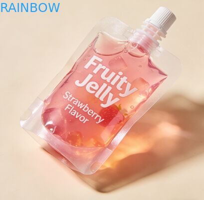পিউরি দই ফলের শিশুর রস শিশুর পরিপূরক খাবারের জন্য কাস্টম স্পাউট পাউচ ৩০ মিলি আকৃতির স্পাউট পাউচ প্লাস্টিক ব্যাগ