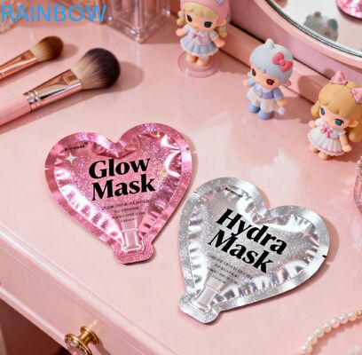 কাস্টম স্কিনকেয়ার লশন ক্রিম প্যাকিং প্লাস্টিক ছোট কসমেটিক নমুনা স্যাচ মাইলার ফয়েল ব্যাগ তাপ সীল ব্যাগ স্যাচ ছোট মিনি পকেট