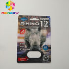 3D Rhino ব্লিস্টার কার্ড প্যাকেজিং Rhino 12 Rhino লিওডো boosting জন্য 11 Rhino 11 মাস যৌন পরিপূরক