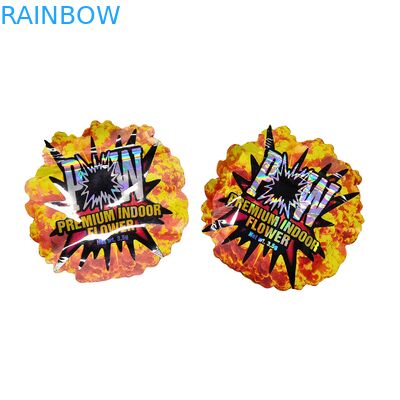 কাস্টম হলোগ্রাফিক গন্ধ-প্রমাণ শিশু-প্রমাণ মাইলার ব্যাগ পুনরায় সিলযোগ্য জিপার সহ স্ন্যাক প্যাকেজিংয়ের জন্য