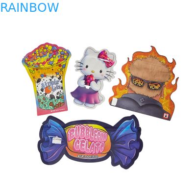 কাস্টম প্রিন্টেড স্মেল প্রুফ চাইল্ড রেসিস্ট্যান্ট মাইলার ব্যাগ স্ন্যাক এবং ফুড প্যাকেজিংয়ের জন্য