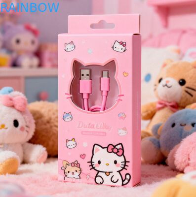 কাস্টমাইজযোগ্য পরিমাণ ইউএসবি তারের প্যাকেজিংয়ের জন্য গরম স্ট্যাম্পিং সমাপ্তি সহ 350 গ্রাম বেধের কাগজের বাক্স