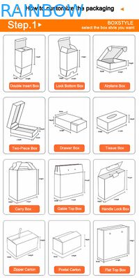 জুয়েলারি, পোশাক, জুতা, ঘড়ির জন্য কাস্টমাইজড পরিবেশ-বান্ধব ভাঁজযোগ্য ৩৫০ গ্রাম পুরুত্বের পেপারবোর্ড গিফট বক্স