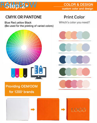 জুয়েলারি, পোশাক, জুতা, ঘড়ির জন্য কাস্টমাইজড পরিবেশ-বান্ধব ভাঁজযোগ্য ৩৫০ গ্রাম পুরুত্বের পেপারবোর্ড গিফট বক্স