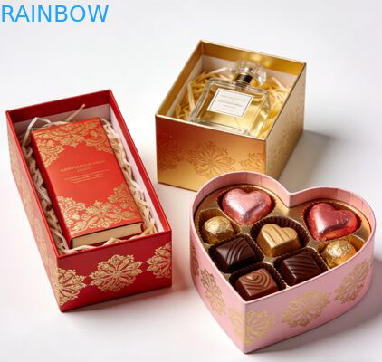 জুয়েলারি, পোশাক, জুতা, ঘড়ির জন্য কাস্টমাইজড পরিবেশ-বান্ধব ভাঁজযোগ্য ৩৫০ গ্রাম পুরুত্বের পেপারবোর্ড গিফট বক্স