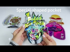 রঙিন মুদ্রণ গন্ধ প্রতিরোধী এবং আর্দ্রতা প্রতিরোধী প্লাস্টিকের মাইলার প্যাকেজিং ব্যাগ