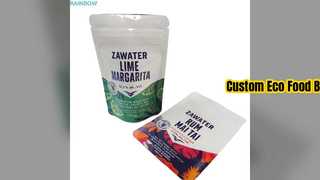 কাস্টম পুনর্ব্যবহৃত প্লাস্টিক খাদ্য ব্যাগ