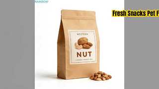 কাস্টম স্ন্যাক ব্যাগ আর্দ্রতারোধী পোষা খাদ্য প্যাকেজিং